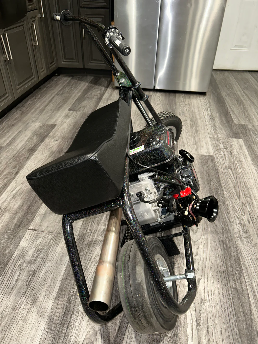 skinny slick galaxy minibike(55mph)