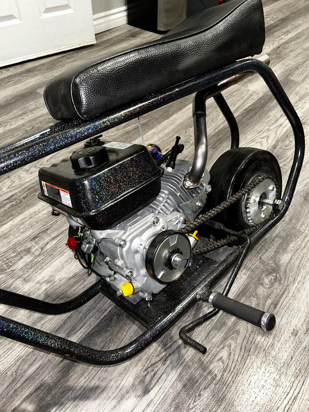 skinny slick galaxy minibike(55mph)